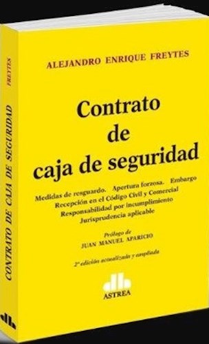 Papel CONTRATO DE CAJA DE SEGURIDAD (EDICION ACTUALIZADA Y AMPLIADA)