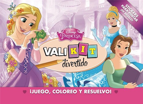  Nø3 Disney Princesa  Vali Kit  Juego