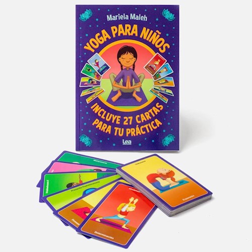 Papel YOGA PARA NIÑOS (LIBRO + 21 CARTAS)