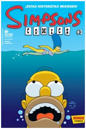 Papel Simpsons Comics 3 - Estas Historietas Muerden