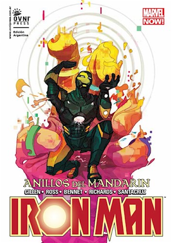Papel Iron Man Anillos Del Mandarin