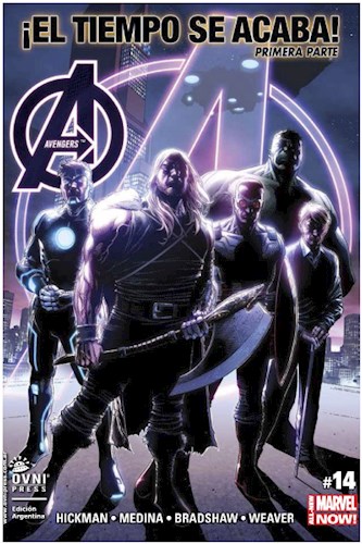 Papel AVENGERS EL TIEMPO SE ACABA (PRIMERA PARTE) (MARVEL NOW)