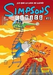 Papel Simpsons Comics 11 - Lo Que La Lava Se Llevo