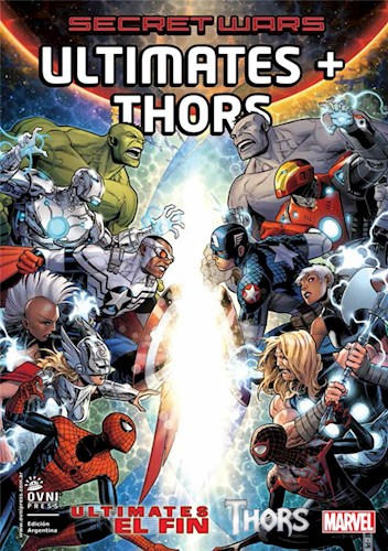 Papel Secret Wars 9 Ultimates +Thors