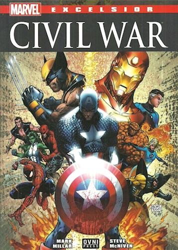 Papel Civil War Marvel Excelsior