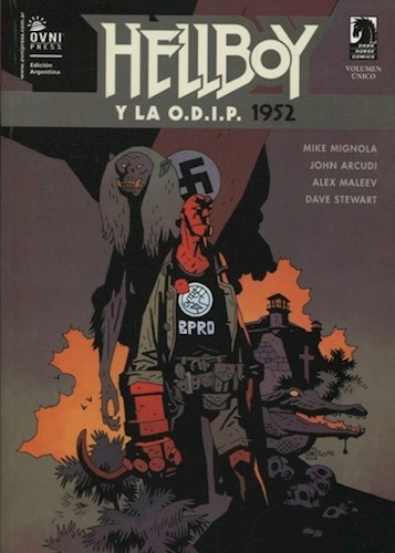 Papel Hellboy Y La Odip 1952