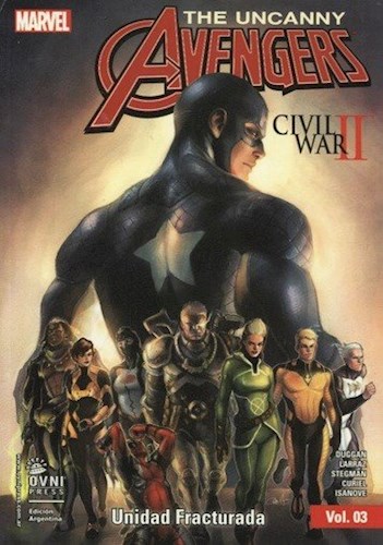 Papel AVENGERS UNCANNY AVENGERS 3 (CIVIL WAR II)