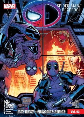 Papel SPIDER MAN / DEADPOOL 3 ITSY BITSY + NEGOCIOS SERIOS
