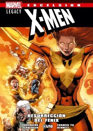 Papel Marvel Excelsior Vol.15 X-Men Resurreccion Del Fenix