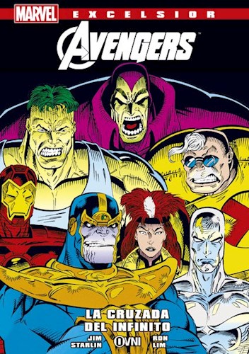 Papel Avenges, Cruzada Del Infinito. Marvel Excelsior