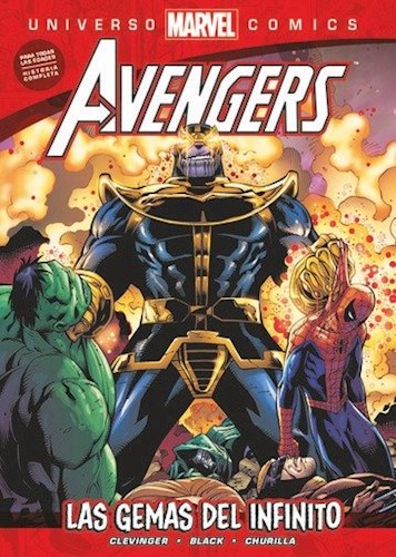 Papel AVENGERS GEMAS DEL INFINITO (COLECCION UNIVERSO MARVEL)