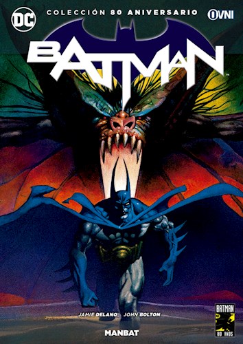 Papel Batman , Manbat. Coleccion Ochenta Aniversario