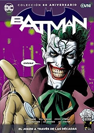 Papel Coleccion 80 Años Batman, El Joker A Traves De Las Decadas