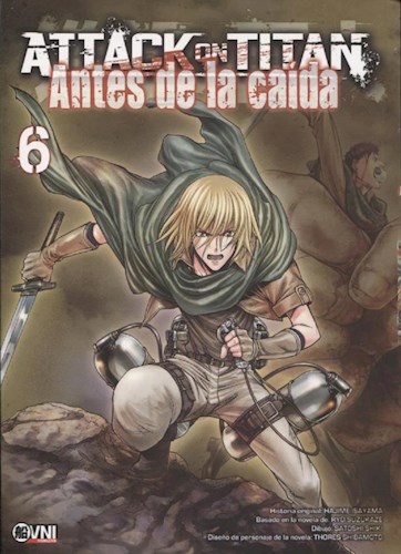 Papel Attack On Titan, Antes De La Caida Vol.6