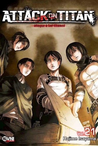 Papel ATTACK ON TITAN VOL 21