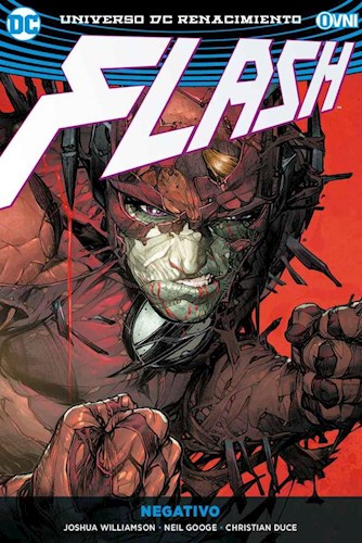 Papel FLASH 5 NEGATIVO (UNIVERSO DC RENACIMIENTO)
