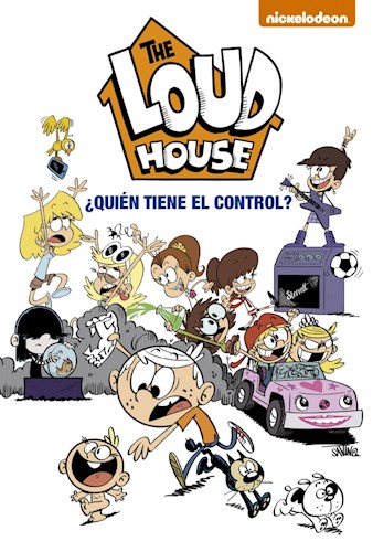 Papel The Loud House - ¿Quien Tiene El Control?