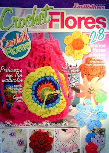 Papel CROCHET FLORES 28 DISEÑOS