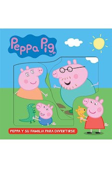 Papel PEPPA PIG, PEPPA Y SU FAMILIA PARA DIVERTIRSE