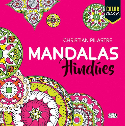 Papel Color Block - Mandalas Hindues