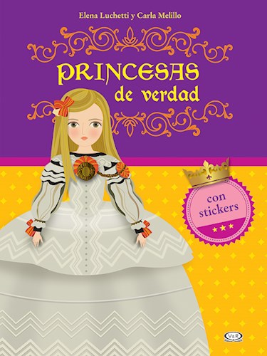 Papel PRINCESAS DE VERDAD (CON STICKERS) (ILUSTRADO)