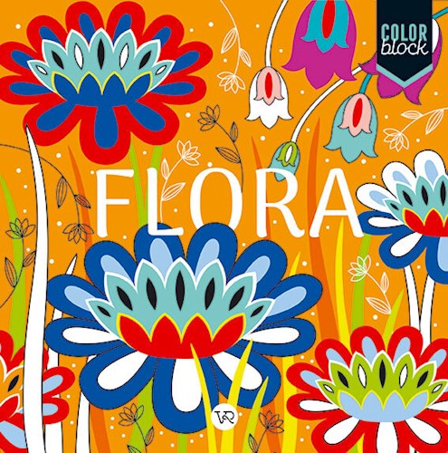 Papel Color Block - Flora