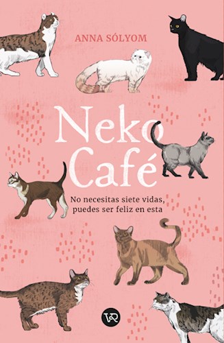 Papel NEKO CAFE NO NECESITAS SIETE VIDAS PUEDES SER FELIZ EN ESTA