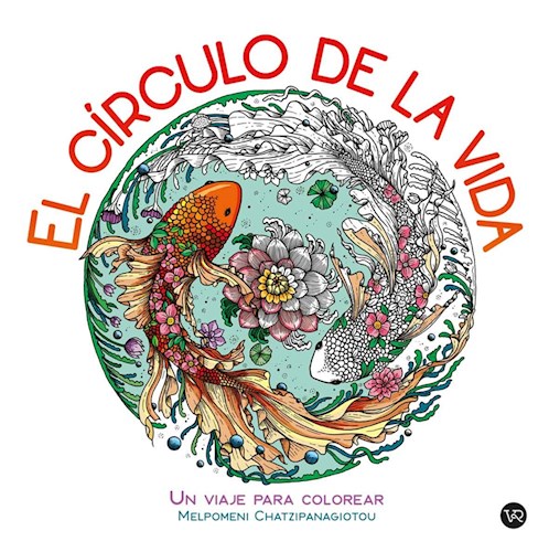 Papel CIRCULO DE LA VIDA UN VIAJE PARA COLOREAR