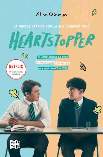 Libro Heartstopper 1  ( Tapa Netflix )
