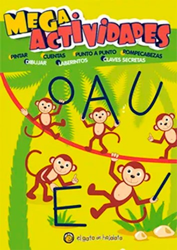 Papel MEGA ACTIVIDADES [PINTAR - DIBUJAR - CUENTAS - LABERINTOS - PUNTO A PUNTO - CLAVES SECRETAS - ROMPEC