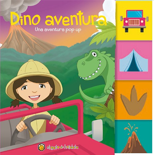 Papel DINO AVENTURA (UNA AVENTURA POP UP) (COLECCION EXPLORADORES) (CARTONE)