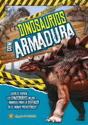 Papel DINOSAURIOS CON ARMADURA (COLECCION SUPERDINOSAURIOS) (INCLUYE STICKERS)