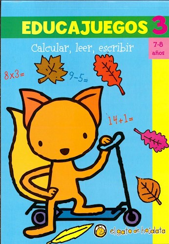 Papel EDUCAJUEGOS 3 CALCULAR LEER ESCRIBIR (7-8 AÑOS) (COLECCION EDUCAJUEGOS)