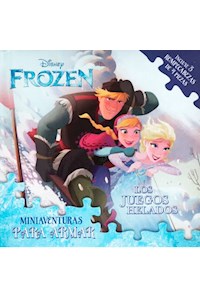 Papel Frozen - Los Juegos Helados - Miniaventuras Para Armar