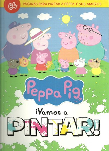 Papel PEPPA PIG VAMOS A PINTAR (RUSTICA)