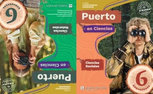 Papel PUERTO EN CIENCIAS 6 PUERTO DE PALOS BONAERENSE (NATURALES / SOCIALES) (BINAREA) (NOVEDAD 2025)