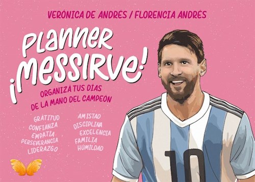 Papel PLANNER MESSIRVE (TAPA ROSA)