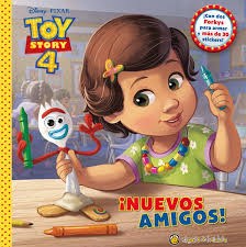 Papel NUEVOS AMIGOS (TOY STORY 4) (INCLUYE 2 FORKYS PARA ARMAR Y MAS DE 30 STICKERS)