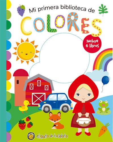 Papel COLORES (COLECCION MI PRIMERA BIBLIOTECA) (INCLUYE 6 LIBROS) (CARTONE)