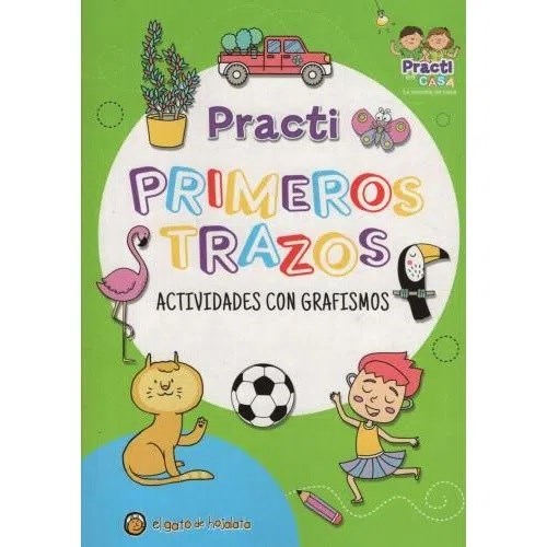 Papel PRIMEROS TRAZOS ACTIVIDADES CON GRAFISMOS (COLECCION PRACTI)