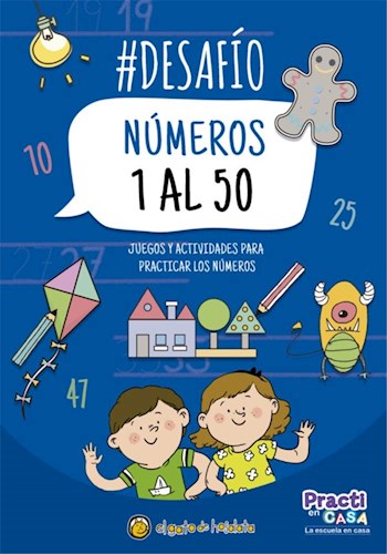 Papel NUMEROS 1 AL 50 (COLECCION DESAFIO) (JUEGOS Y ACTIVIDADES PARA PRACTICAR LOS NUMEROS)