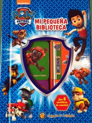 Papel PAW PATROL (COLECCION MI PEQUEÑA BIBLIOTECA) (6 MINILIBROS DE CUENTOS) (CARTONE)