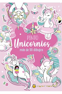 Papel Pinto Unicornios 4 En 1