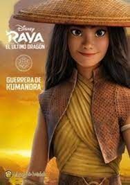 Papel GUERRERA DE KUMANDRA (RAYA Y EL ULTIMO DRAGON) (COLECCION LAS MEJORES PELICULAS DE DISNEY Y PIXAR)