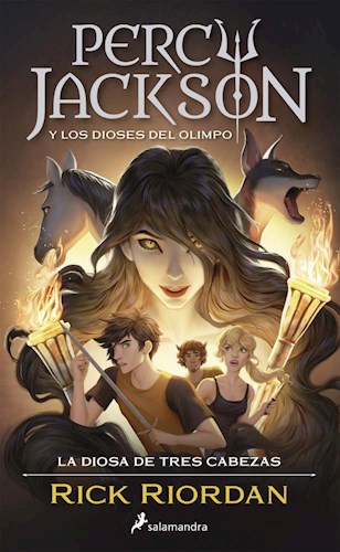 Papel PERCY JACKSON Y LOS DIOSES DEL OLIMPO 7 LA DIOSA DE TRES CABEZAS