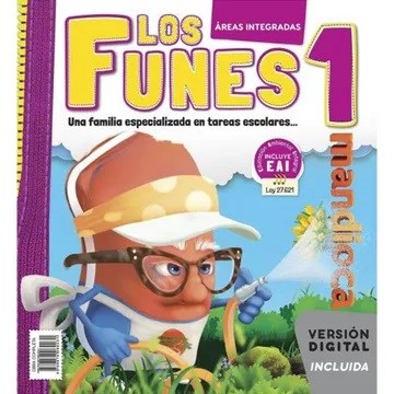 Papel LOS FUNES 1 - AREAS INTEGRADAS + ANTOLOGIA LITERARIA + MULTI