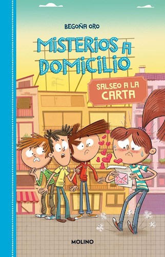 Papel MISTERIOS A DOMICILIO 5 SALSEO A LA CARTA (COLECCION FICCION KIDS)