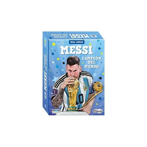 Papel Messi Campeon Del Mundo Par Armar