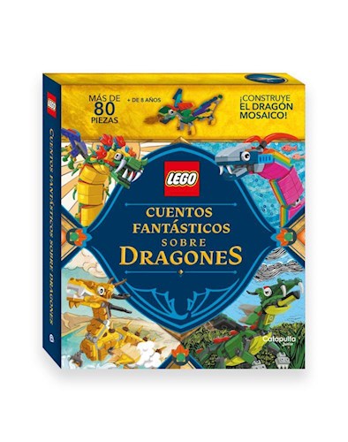 Papel CUENTOS FANTASTICOS SOBRE DRAGONES (LEGO) (MAS DE 80 PIEZAS) (CAJA) (+8)