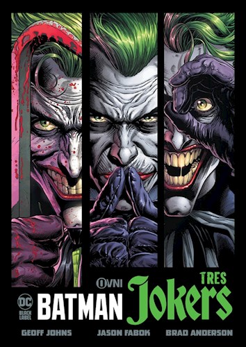 Papel BATMAN TRES JOKERS (COLECCION DC BLACK LABEL)